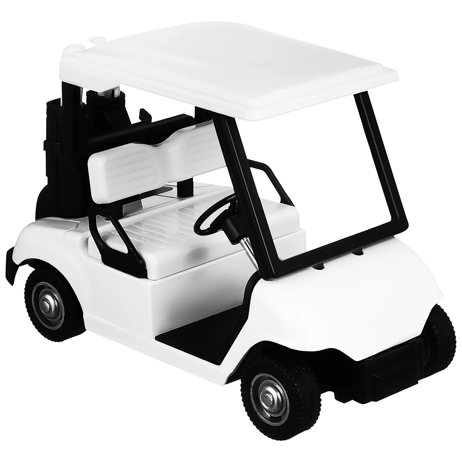 Golf Cart Metal Model Golf Cart Golfing Themed Decor Golf Party Supply | Walmart (US)