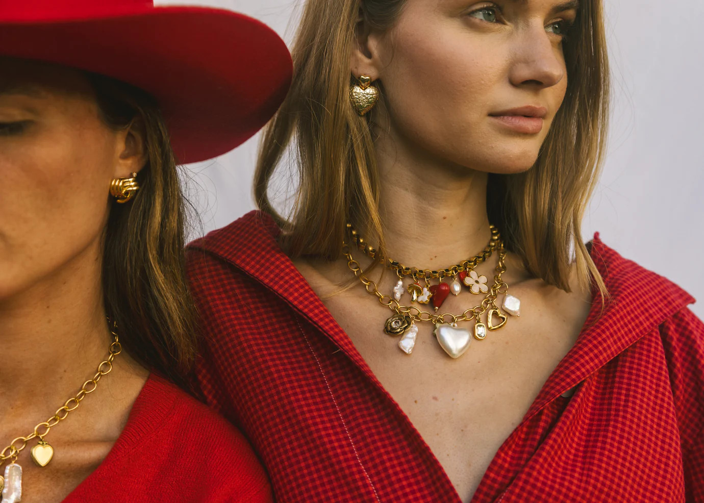 Winter Whites Charm Necklace | Logan Tay