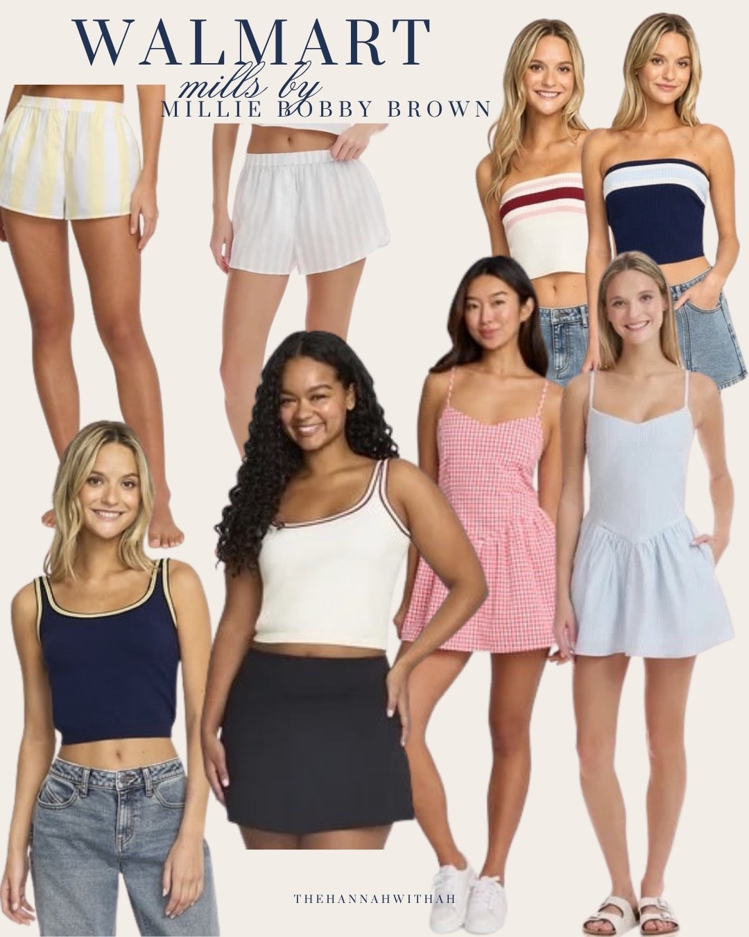 Loving these pieces from the Millie Bobby x Walmart collab