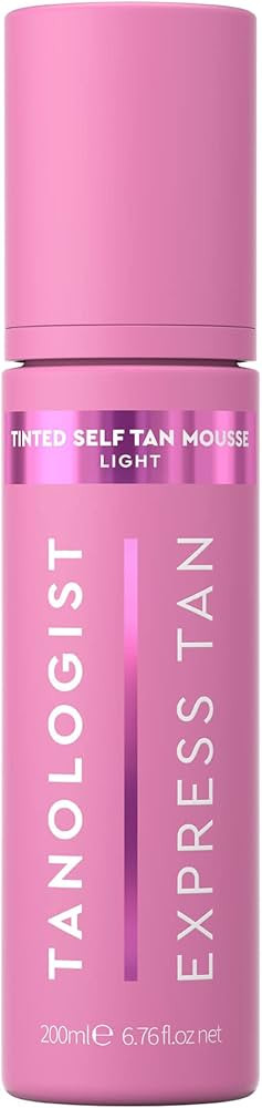 Tanologist Tinted Self-Tan Mousse - Light - Express Tan, Quick Drying & Long Lasting - Dermatolog... | Amazon (US)