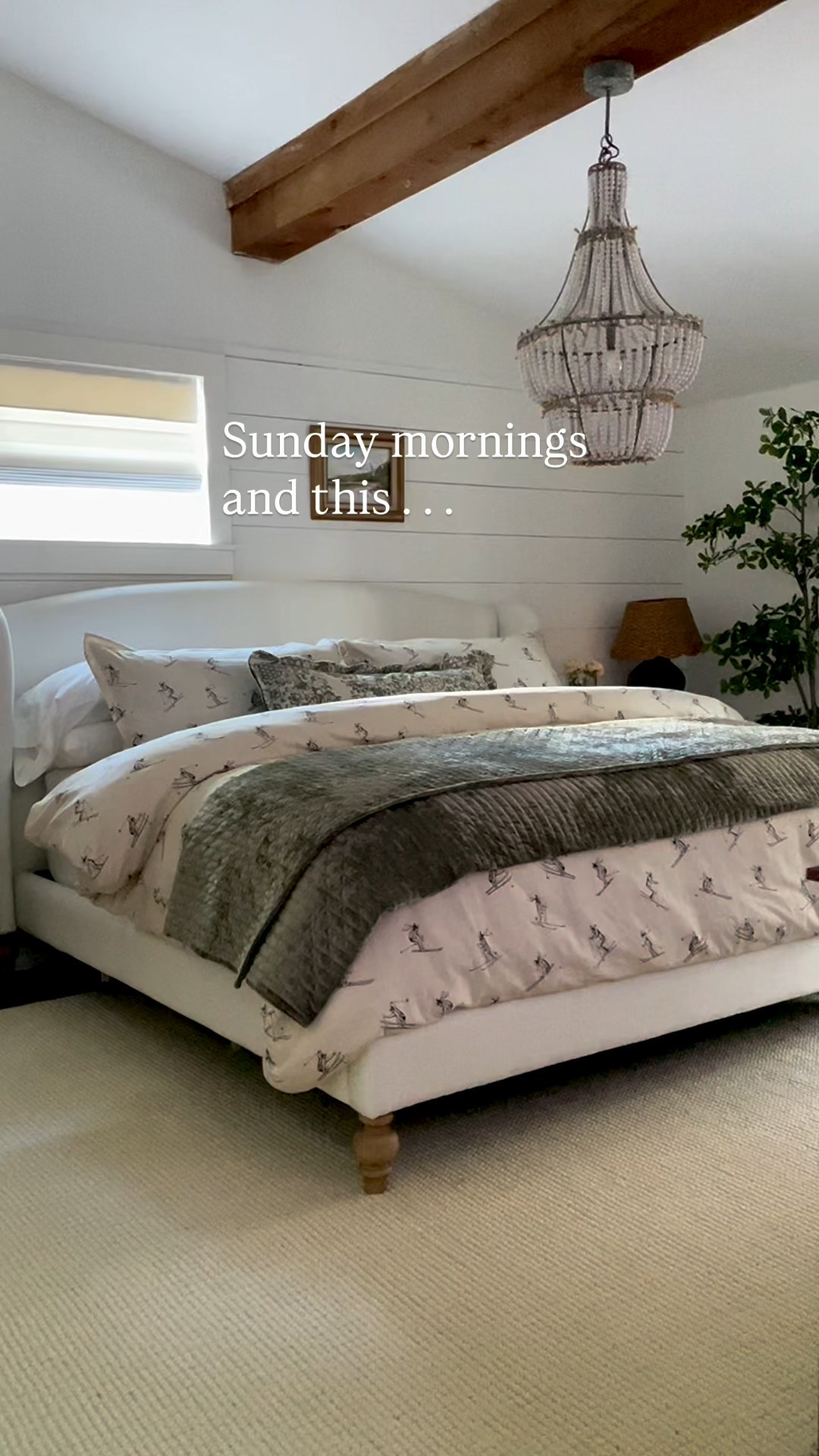 Winter bedroom featuring decor and furniture from #PotteryBarn. #ltkh

#LTKSeasonal #LTKHome #LTKmorningroutine