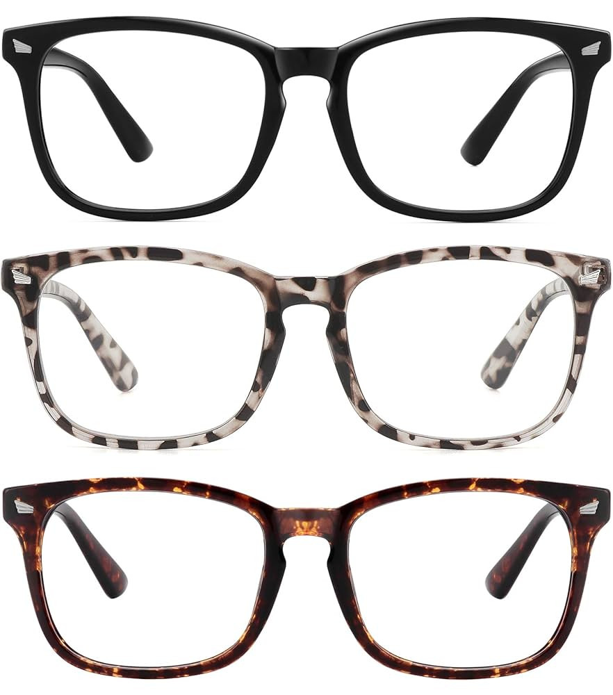 MEETSUN Blue Light Blocking Glasses, Anti Eye Strain Headache (Sleep Better),Computer Reading Gla... | Amazon (US)