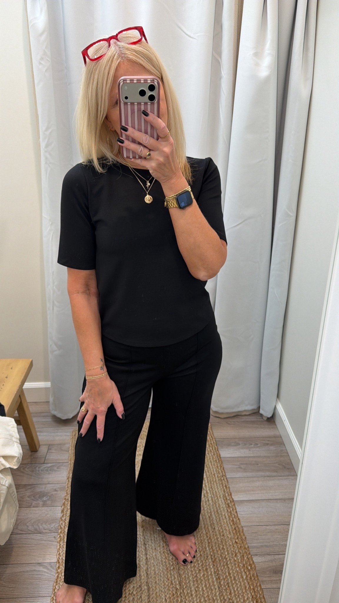 Easy comfortable dress pants and top  

#LTKOver40 #LTKWorkwear #LTKTravel