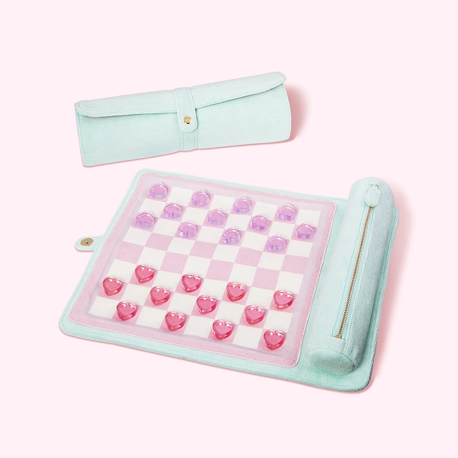 Mermaid Terry Travel Checkers Set | Stoney Clover Lane