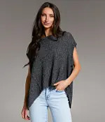 Marled Sharktooth Hem Top | Buckle