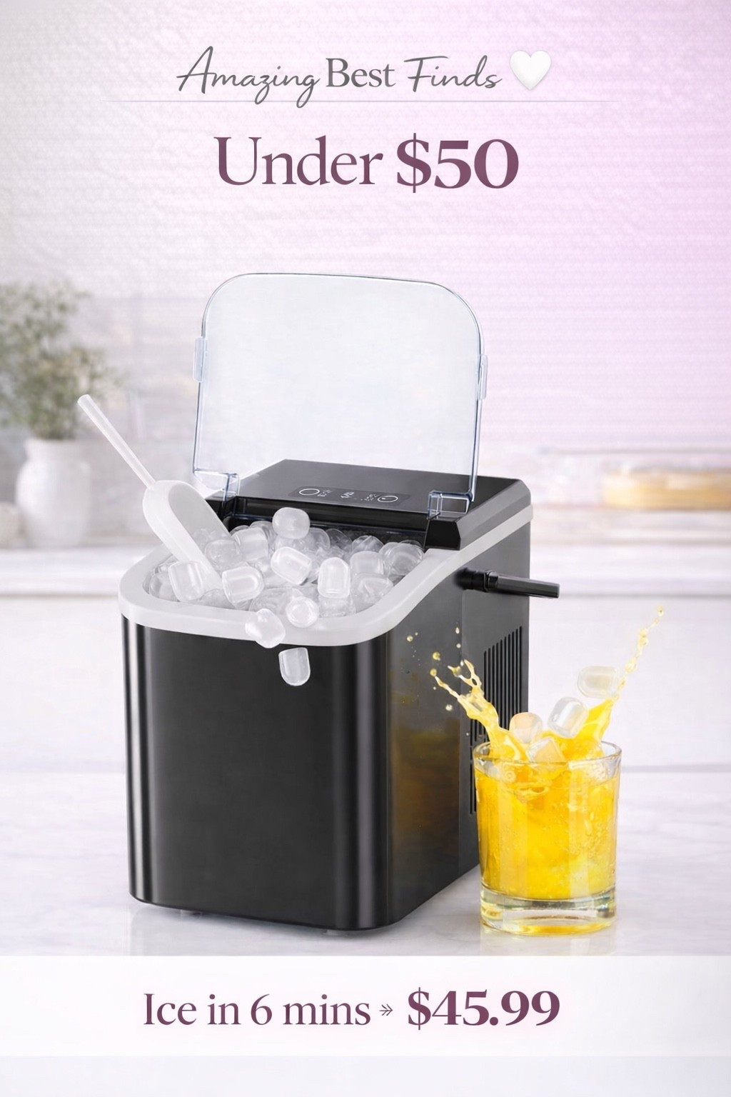 Ice in 6 mins 👀
Only $45.99

#LTKHome #LTKSeasonal #LTKfoodie