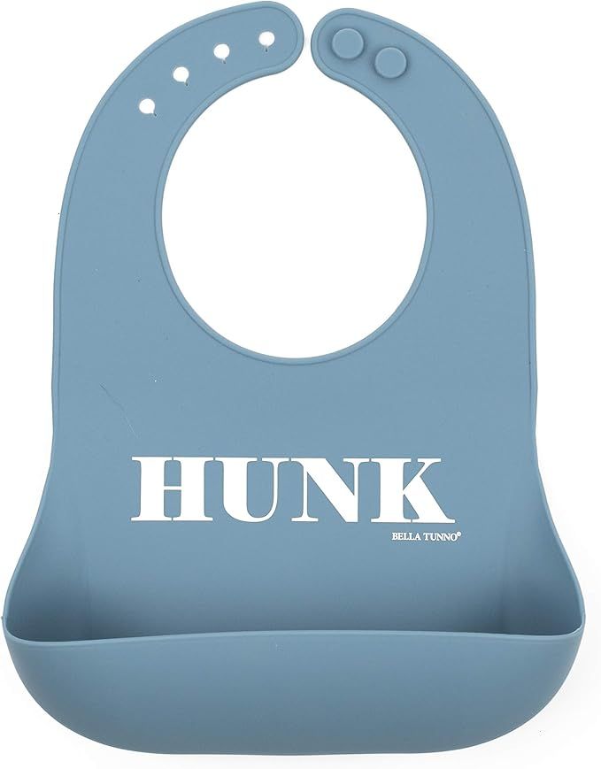 Bella Tunno Wonder Bib - Adjustable Silicone Baby Bibs for Boys, Durable and Waterproof BPA Free ... | Amazon (US)