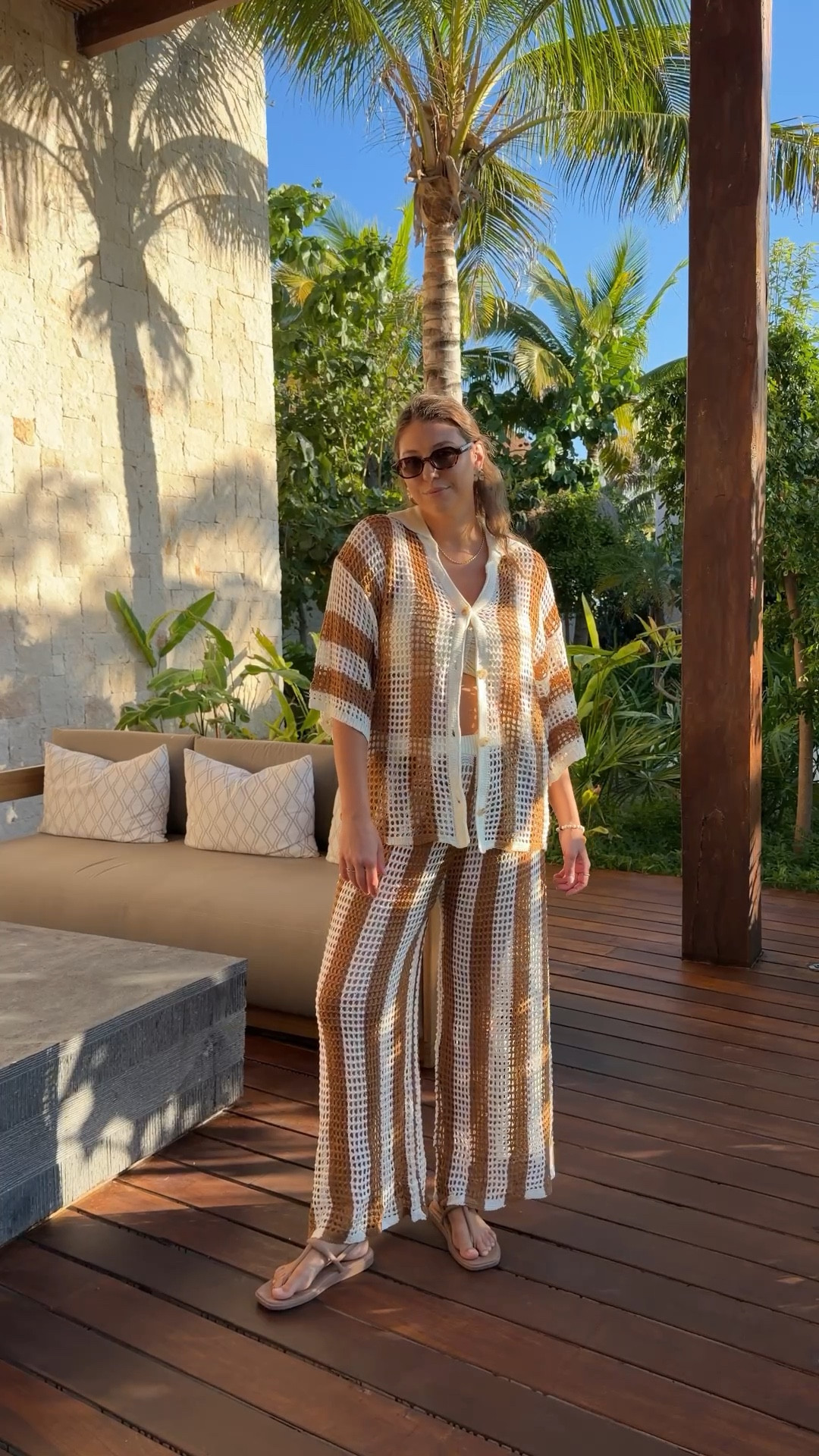 This set looks even better in motion 🌴✨
The lightweight knit, easy drape, and relaxed fit make it such a good vacation staple — comfy enough for all-day wear, cute enough for dinner. I love how breathable it is for warm, humid days.

Everything is linked 🤍

Amazon fashion | amazon womens fashion | amazon midsize fashion | amazon vacation outfits | vacation outfit ideas | beach vacation outfits | resort wear women | cruise outfits | cruise vacation outfits | amazon resort wear | summer vacation outfits | tropical vacation outfits | amazon outfit inspo

#LTKTravel #LTKMidsize #LTKTall