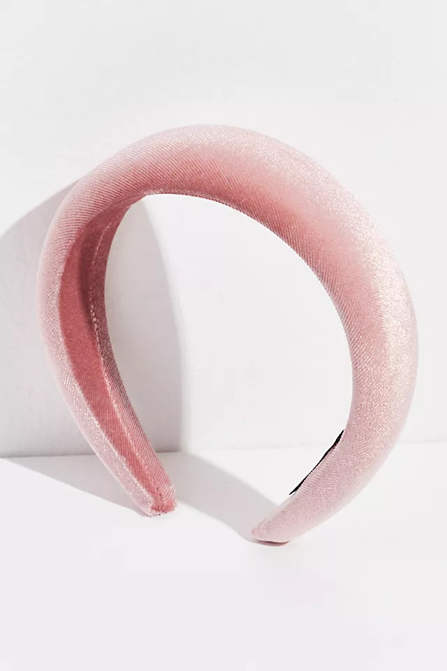 Amanda Puffy Velvet Headband | Free People (Global - UK&FR Excluded)
