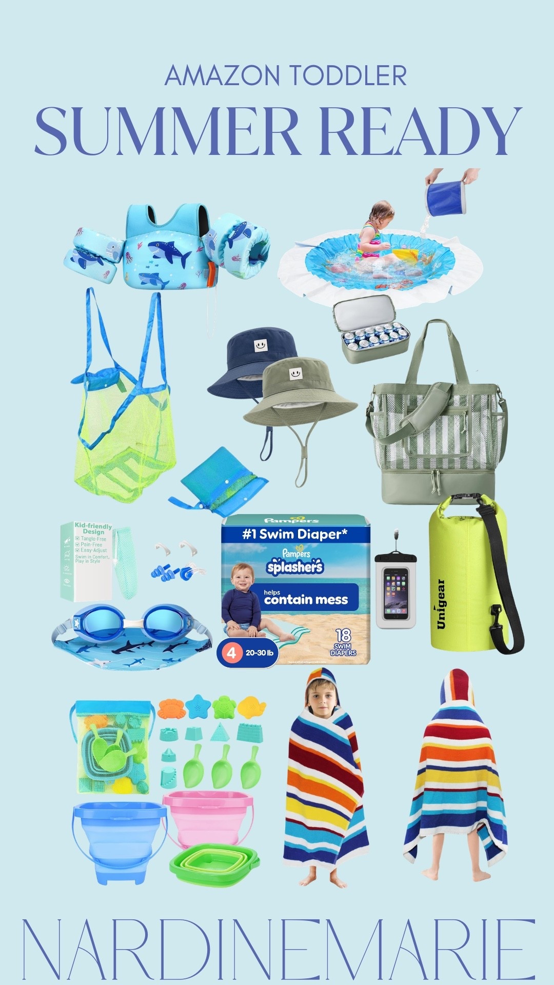 Getting your toddler summer ready starts HERE 🐳

Fun, safe, & travel-friendly essentials for pool days & beach trips
Think floaties, swim gear, sand toys & must-have bags

Everything that keeps them entertained + makes your life easier 👀

Already saving these for our next beach trip (game changers!!)

Tap to shop summer must-haves 🏖️

toddler summer essentials, beach trip kids, pool day must haves, toddler travel, kids swim gear, amazon kids finds, summer ready kids

#LTKTravel #LTKSwim #LTKmomlife
