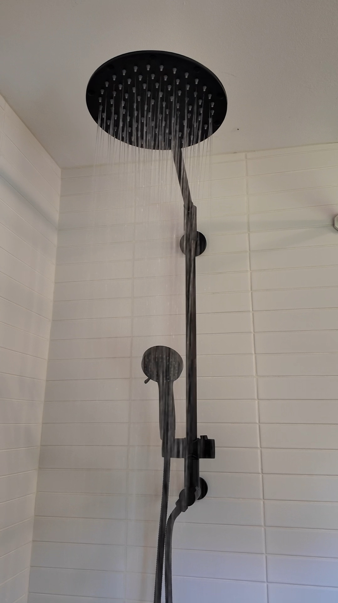 Looking for a quick and easy way to upgrade your shower without needing to do a full bathroom remodel? This 3n1 shower system from Fennocasa is the perfect solution.

We’ve used it in two house and it was the first thing we bought when we moved.  It installs super easily with some plumbers tape. I installed it myself with no problems.  You can use both shower head together or seperately and the hand shower holder is height adjustable.  

It comes in a bunch of different styles & finishes.  I found mine on Amazon, it’s the Polaris 3.

#LTKhome