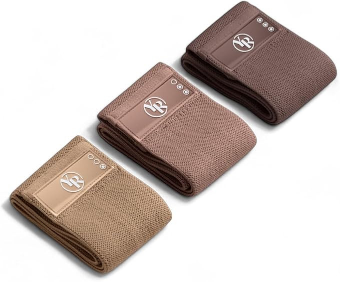 Fabric Booty Band Set for Pilates and Other Workouts- 3 Levels of Resistance 100% Latex Free | Amazon (US)