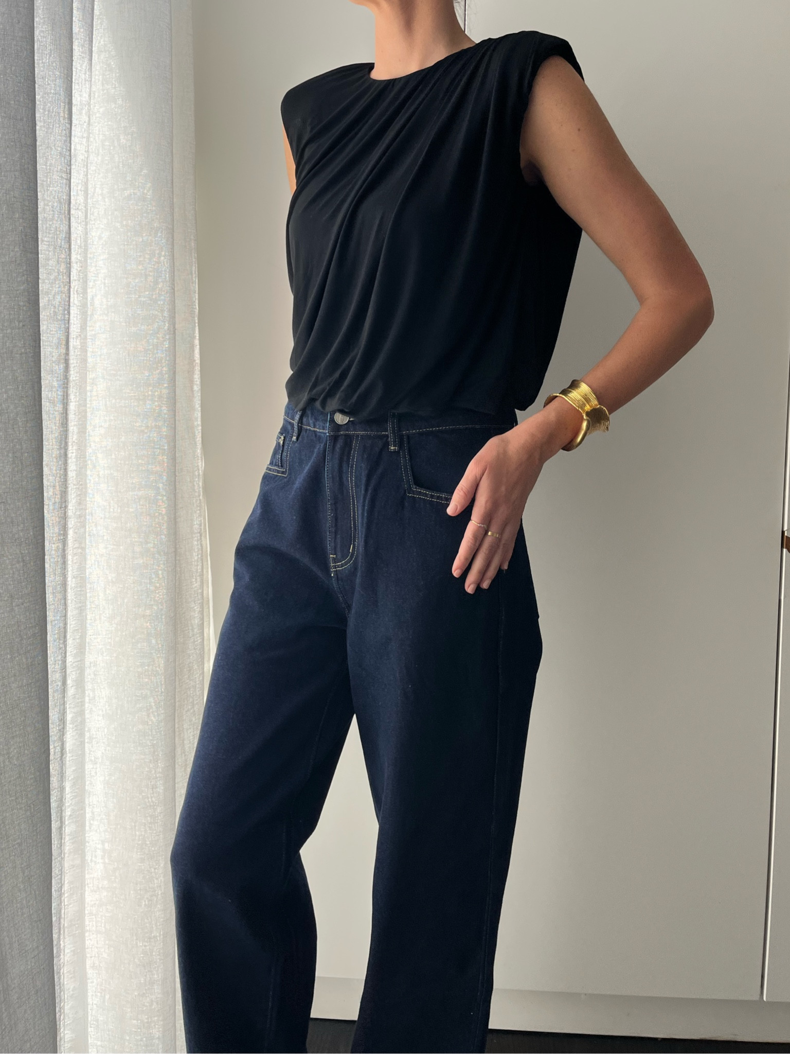 Classics 🤎 Rebe black top and Jean 

#LTKaustralia #LTKstyletip