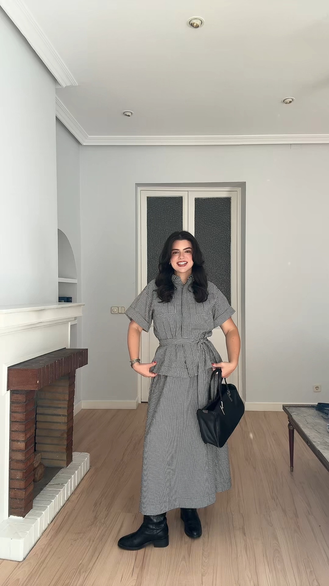 It’s a good day when you love your outfit!!!! How cute is this matching gingham set for fall 

#LTKStyleTip #LTKSeasonal