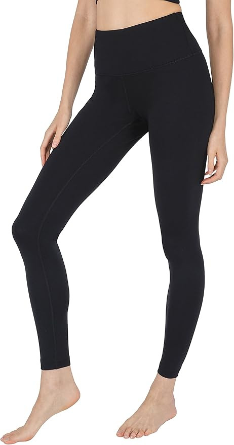 90 Degree By Reflex High Waist Power Flex Tummy Control Leggings | Amazon (US)