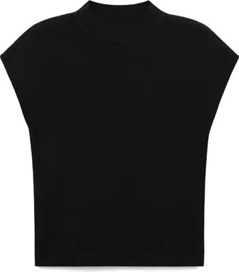 Perkins Mock Neck Short Sleeve Sweater | Nordstrom