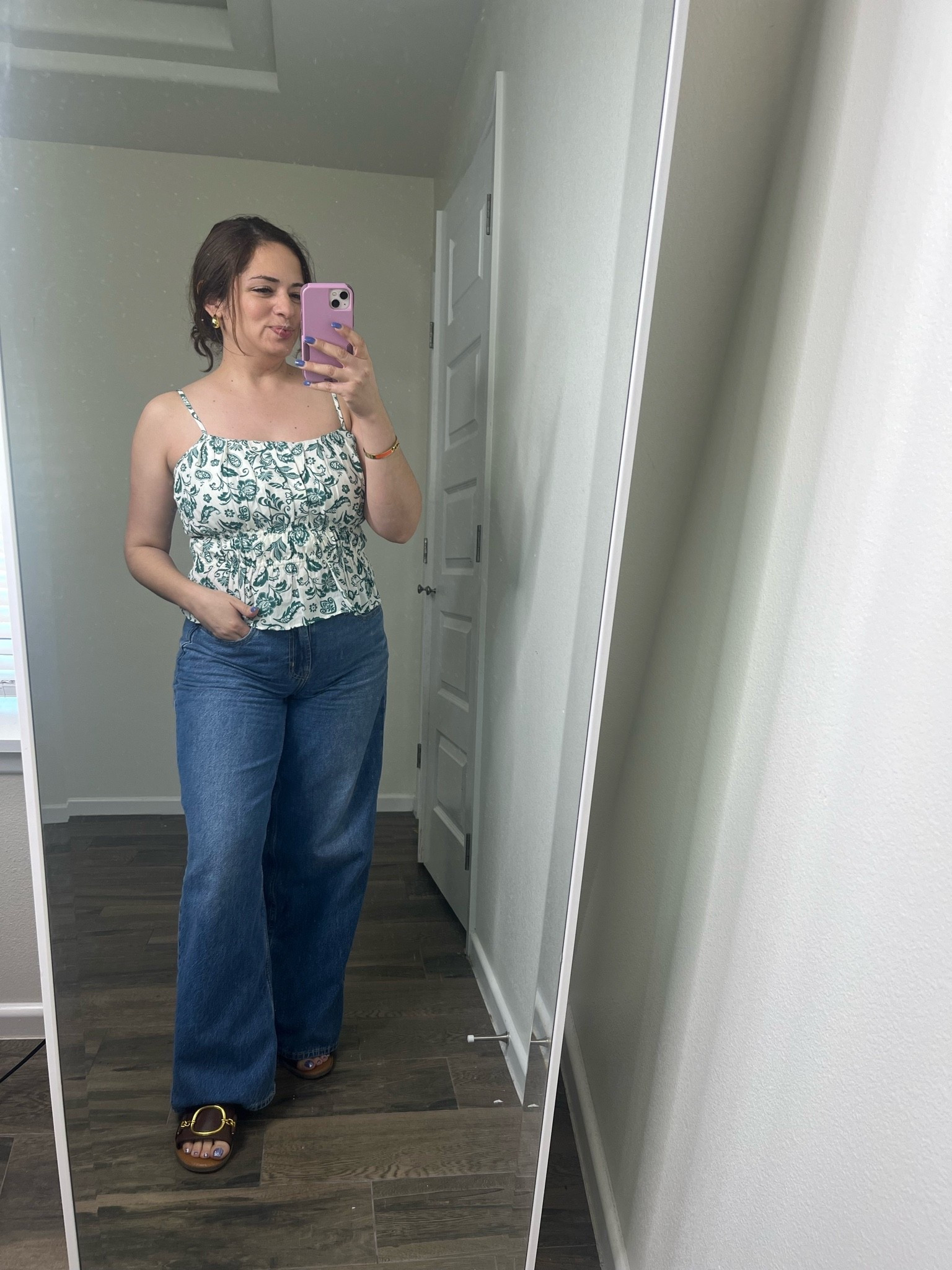 Summer top 

Cami style the perfect casual but cute go to top 

Size medium

#LTKootd #LTKPetite