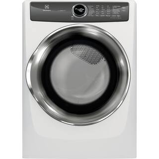 Electrolux 8.0 cu. ft. Front Load Perfect Steam Gas Dryer with LuxCare Dry and Instant Refresh in... | The Home Depot