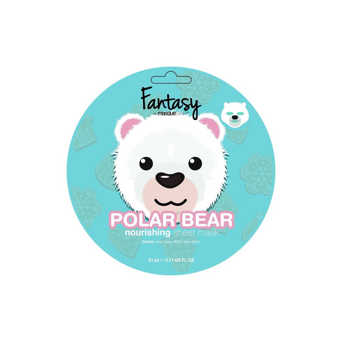 Fantasy by Masque Bar Polar Bear Nourishing Sheet Mask - 0.71 fl oz | Target