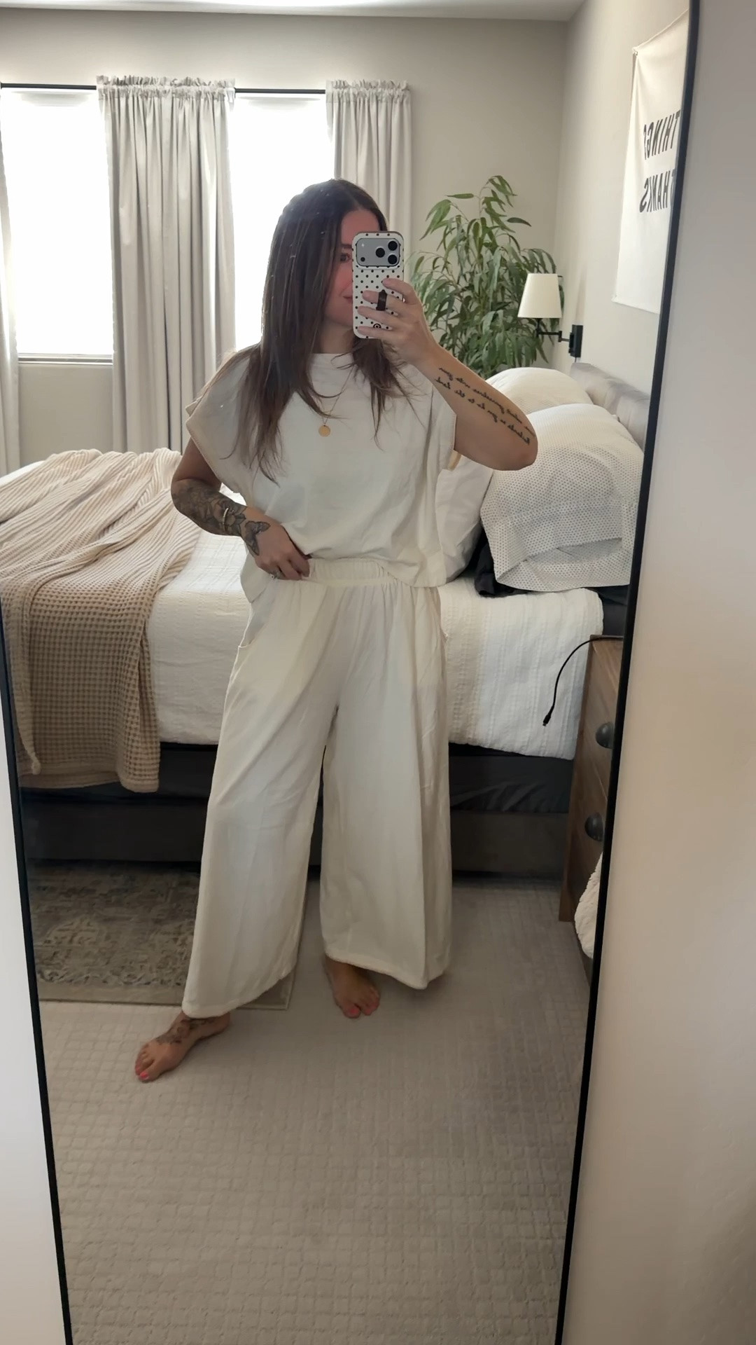 wearing size small, runs oversized 🤍

#LTKPetite #LTKootd