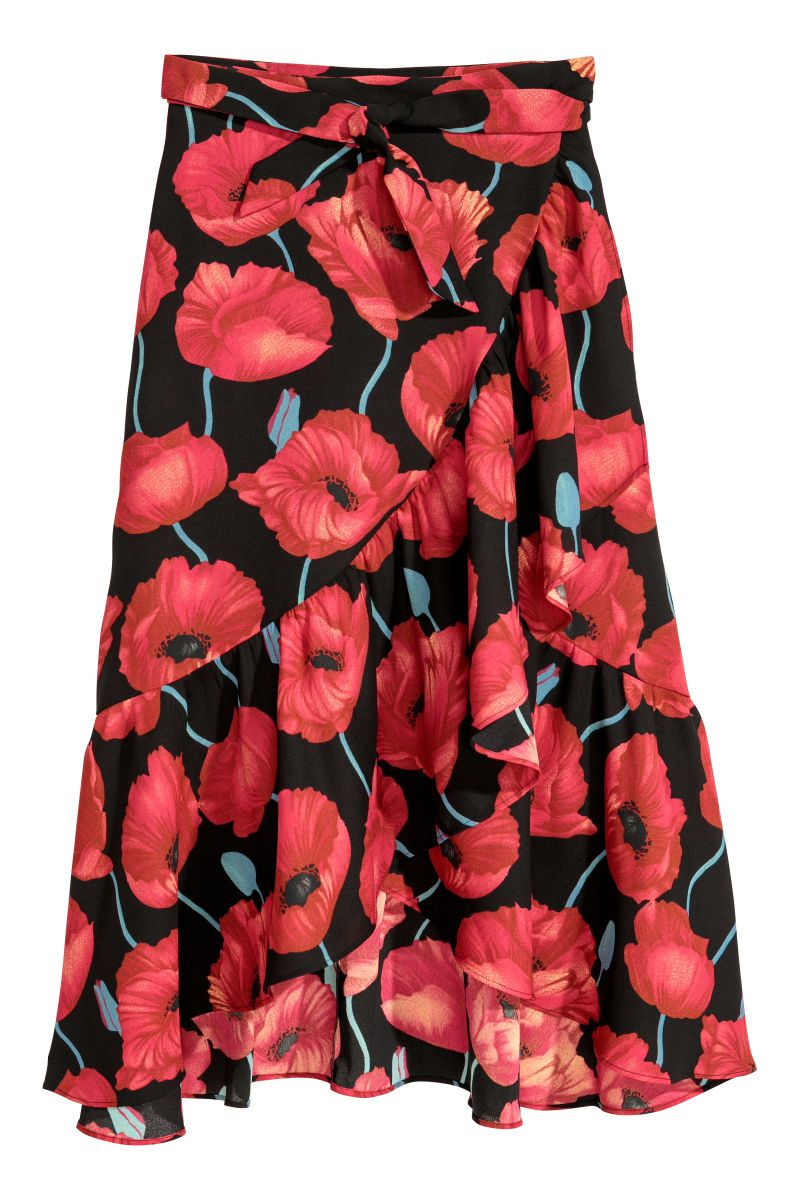 H&M Wrapover Skirt $19.99 | H&M (US)
