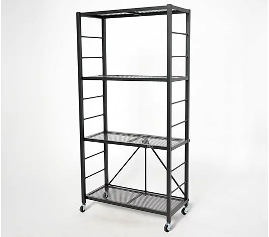POP-It 4-Tier Collapsible and Adjustable Shelf Rack - QVC.com | QVC
