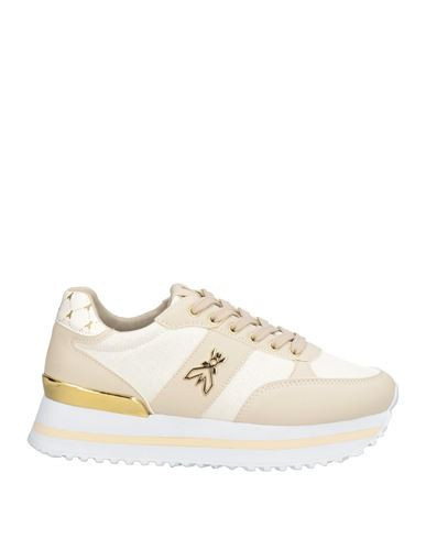 Patrizia Pepe Girl Woman Sneakers Beige Size 7 Textile fibers, Rubber | YOOX (US)