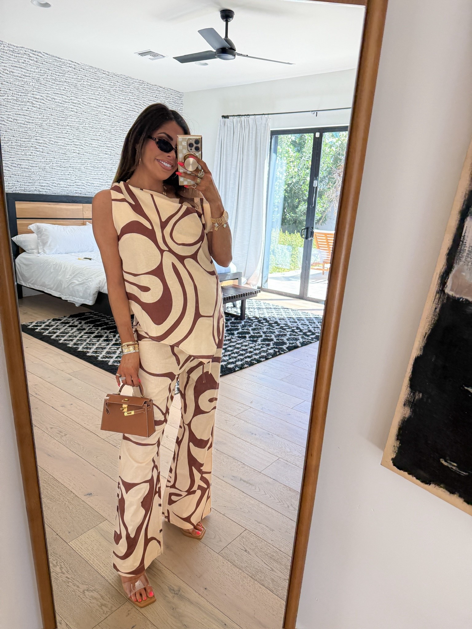 Wearing a size medium in this two-piece matching set! 

Sabo, Sabo Set, Matching set, Spring outfits, Spring outfits 2026, Date night outfit, Vacation outfits, Vacation outfits beach, Travel, Emily Ann Gemma

#LTKdayinmylife #LTKootd #LTKTravel