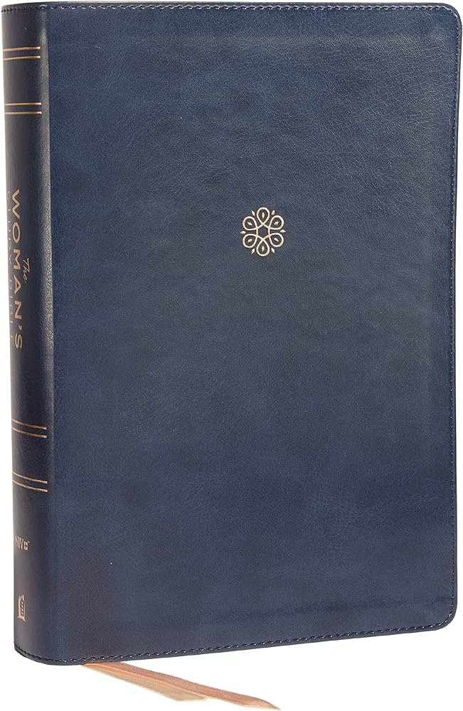 NIV, The Woman's Study Bible, Leathersoft, Blue, Full-Color, Red Letter: Receiving God's Truth fo... | Amazon (US)