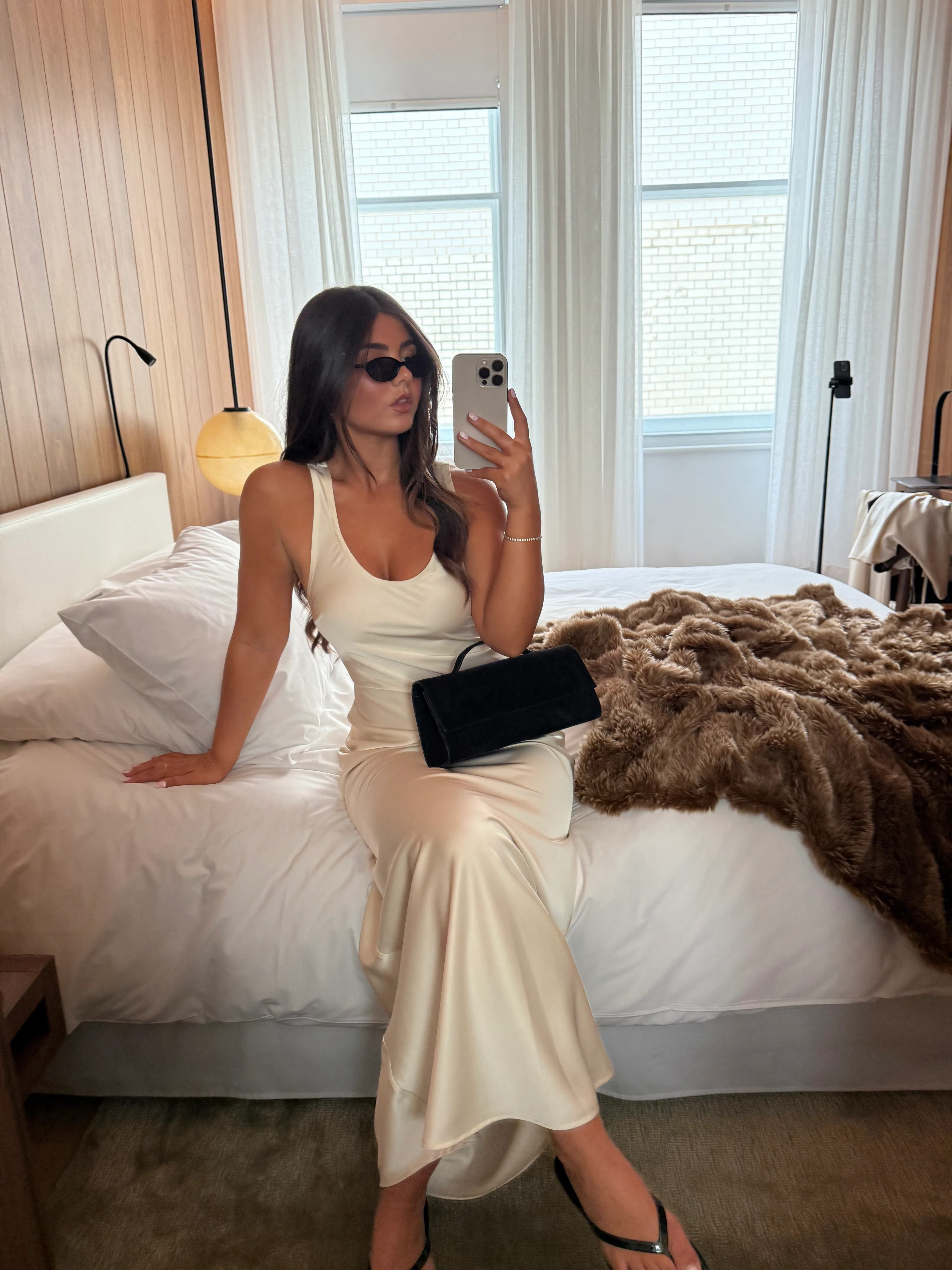 Breya Sleeveless Slip Maxi Dress | Pretty Lavish (UK)