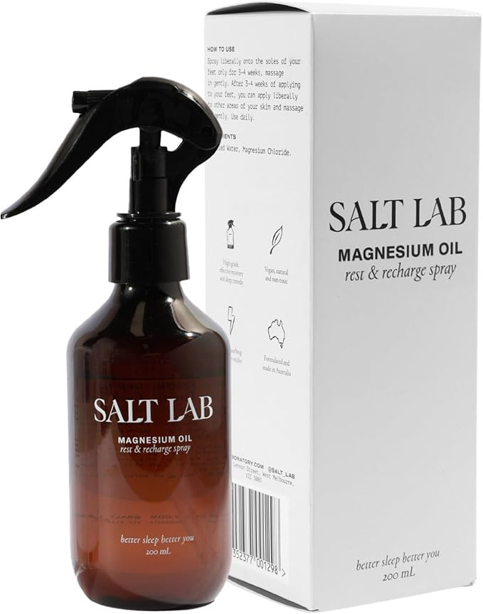 Magnesium Oil Spray, Topical Magnesium Spray for Adults, Non Sticky Formula, Supports Relaxation ... | Amazon (US)