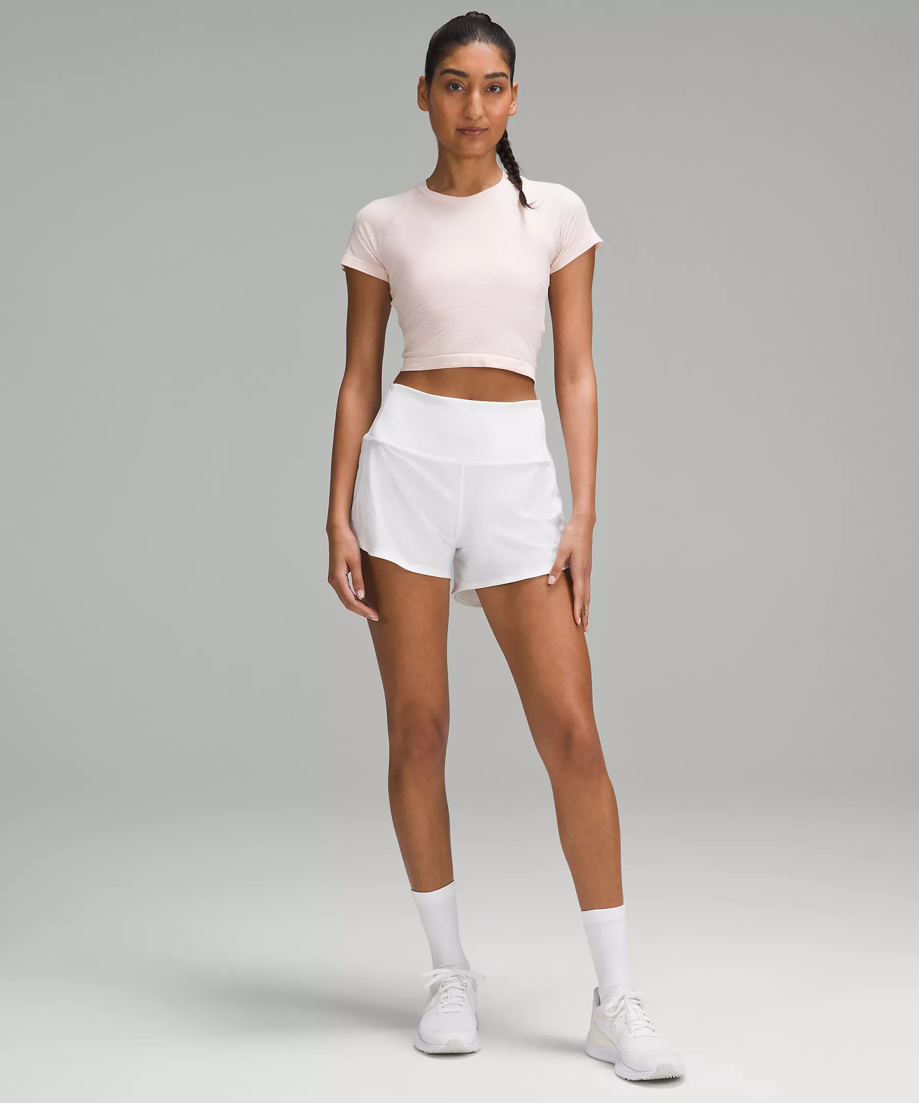 Swiftly Tech Cropped Short-Sleeve Shirt 2.0 | Lululemon (US)
