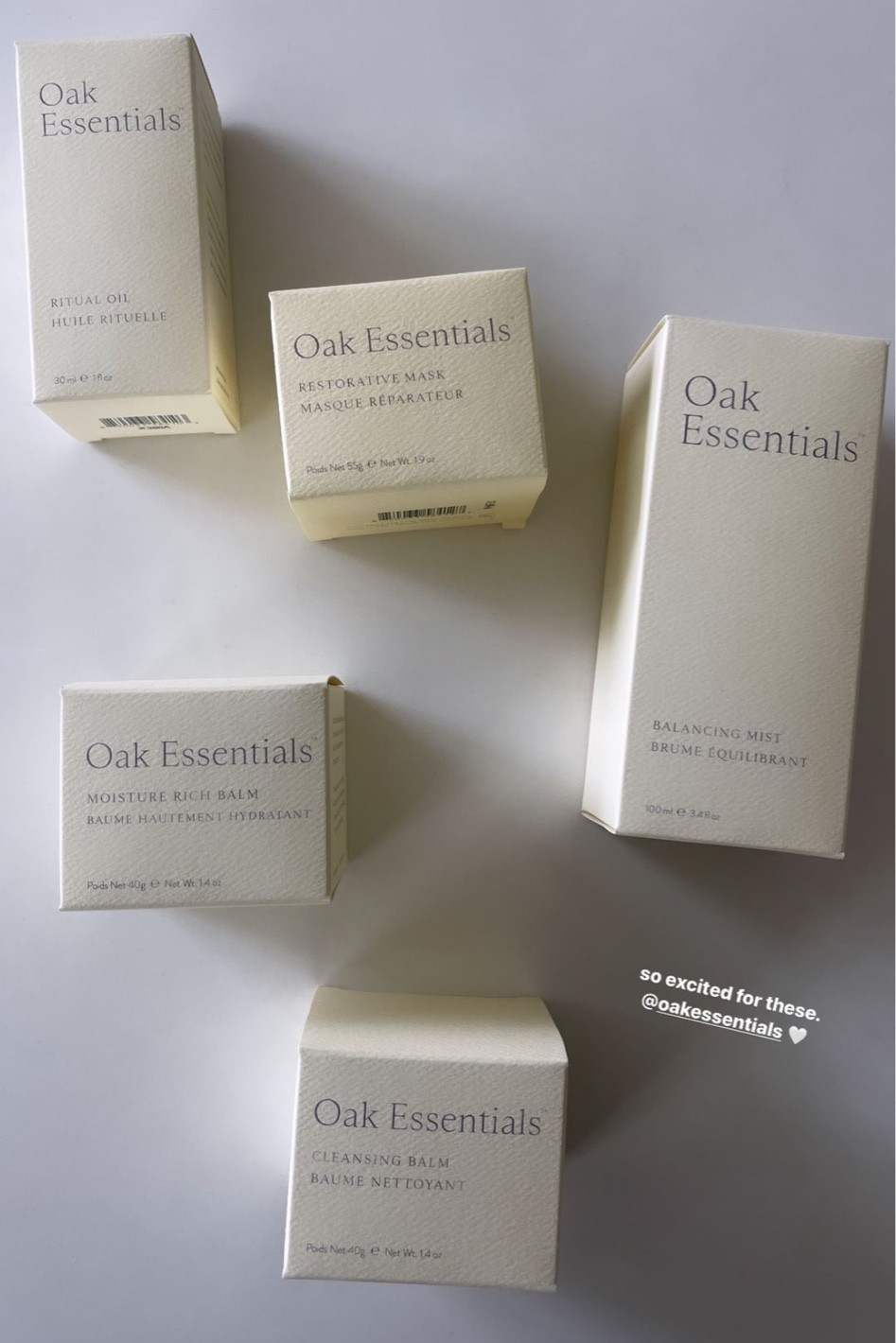 Cannot wait to try all of these Oak Essentials products🤍#LTKMostLoved 

#LTKbeauty #LTKhome
