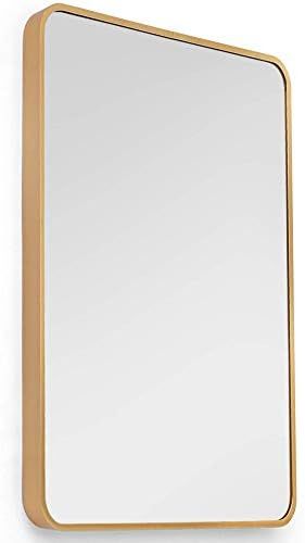 HEARTH & STONE Gold Mirror, Bathroom Mirror for Vanity (Large Gold Framed Mirror) | Gold Wall Mir... | Amazon (US)