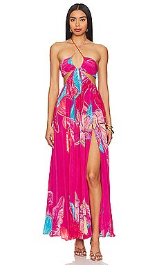 ROCOCO SAND Maxi Dress in Pink from Revolve.com | Revolve Clothing (Global)