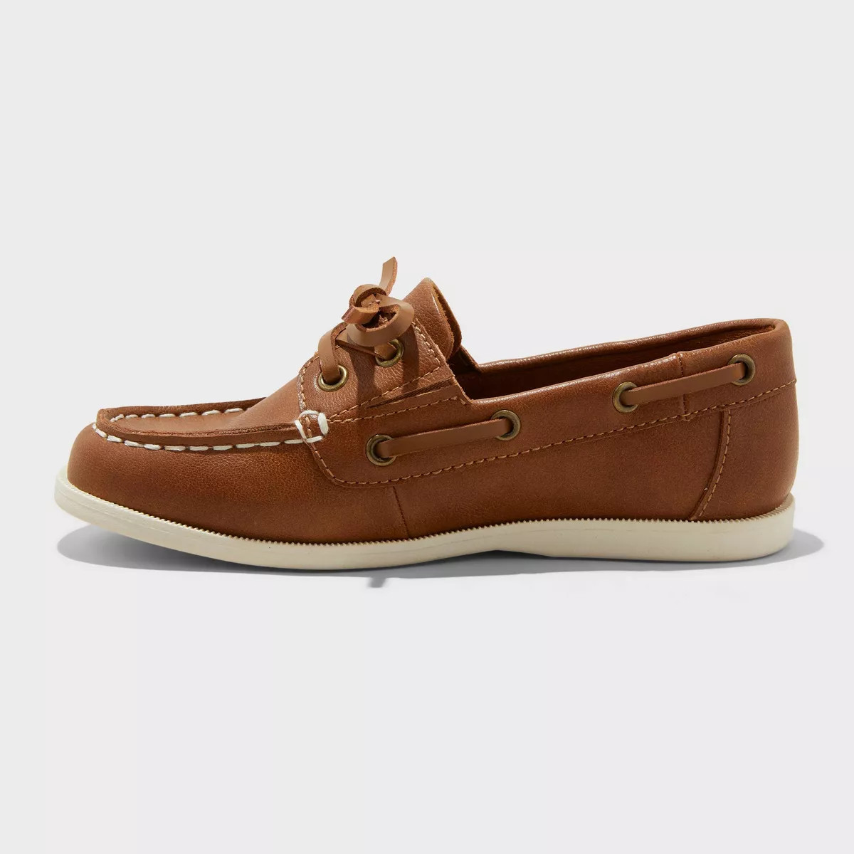 Kids' Easton Boat Shoes - Cat & Jack™ Cognac 13 | Target
