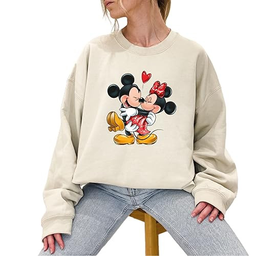 Disney Vacation Sweater, Disney Couple Sweatshirt, Disney Mickey and Minnie Sweater, Lovely Sweat... | Amazon (US)