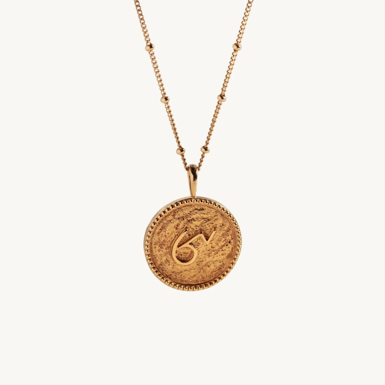 "Brave" Coin Pendant Necklace \u2662 Meaningful Jewellery | Claire Hill Designs