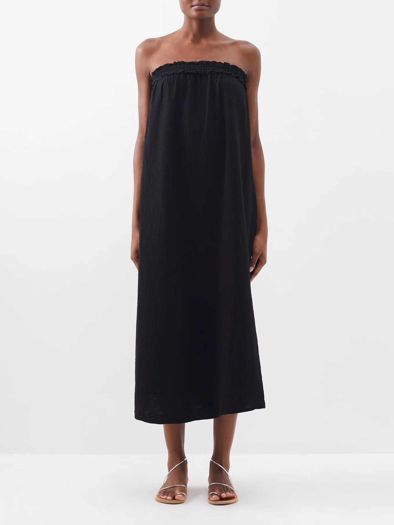 Kahlo strapless cotton dress | Matches (APAC)