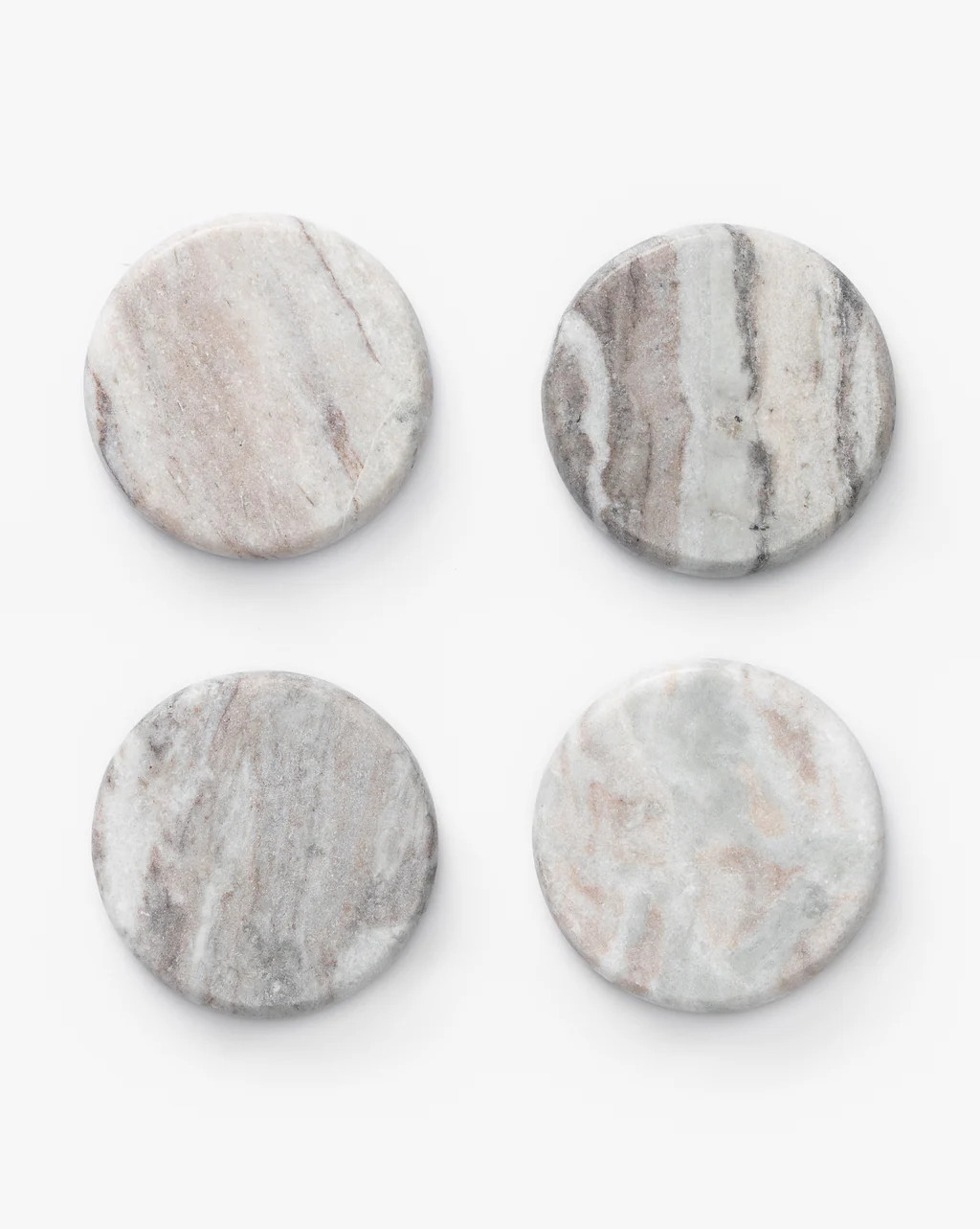 Benthe Marble Coasters (Set of 4) | McGee & Co.