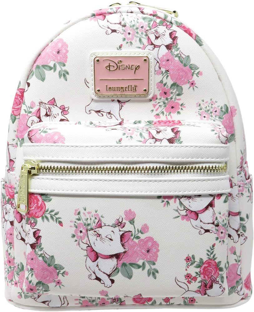 Loungefly Disney The Aristocats Marie Floral Allover-Print Mini Backpack WDBK0335 | Amazon (US)