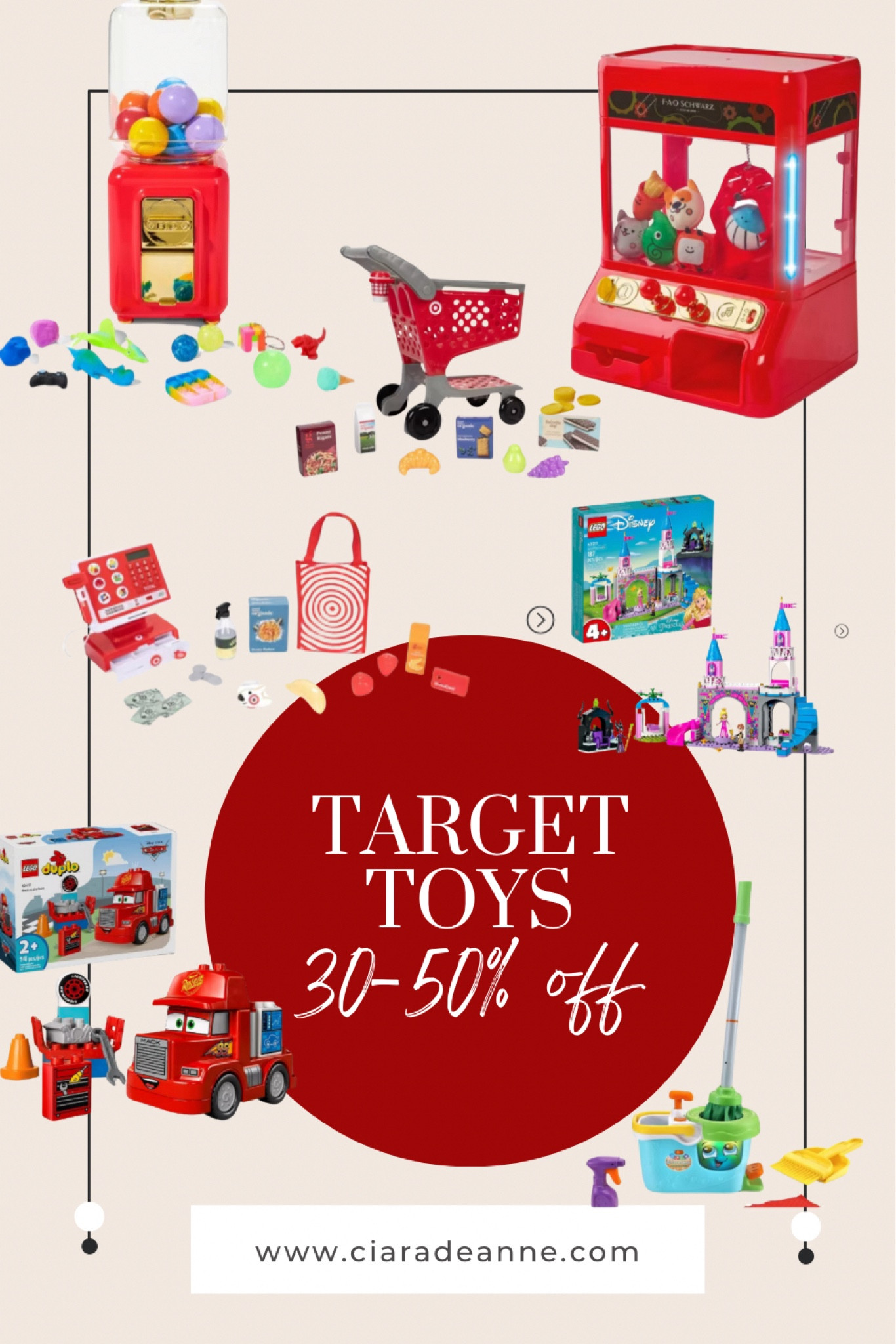 Tons of toys for 30-50% off at target! Lego, duplo, fisher price, target shopping cart and more! 

#LTKKids #LTKSaleAlert #LTKHoliday