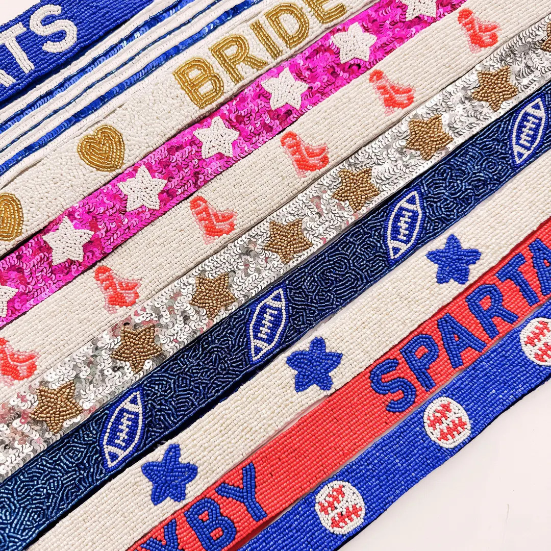 Beaded Gameday Strap, Gameday Bag Strap, Beaded Bag Strap, Graduation Gift, Graduation, Gameday B... | Etsy (US)