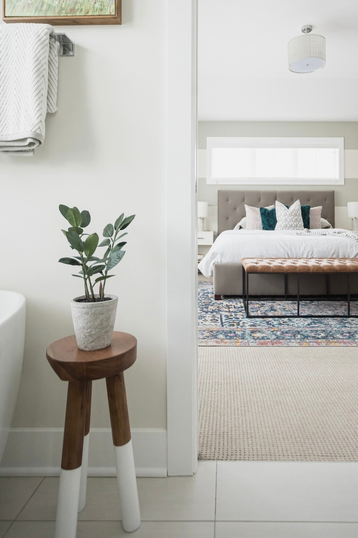 Bathroom decor you need (and it’s on sale). This Serena & Lily stools is loved by not only me, but by so many of my interior design clients. We’ve used them in bathrooms, like shown, but also in living rooms as plant stands!

#LTKFindsUnder50 #LTKHome #LTKSaleAlert