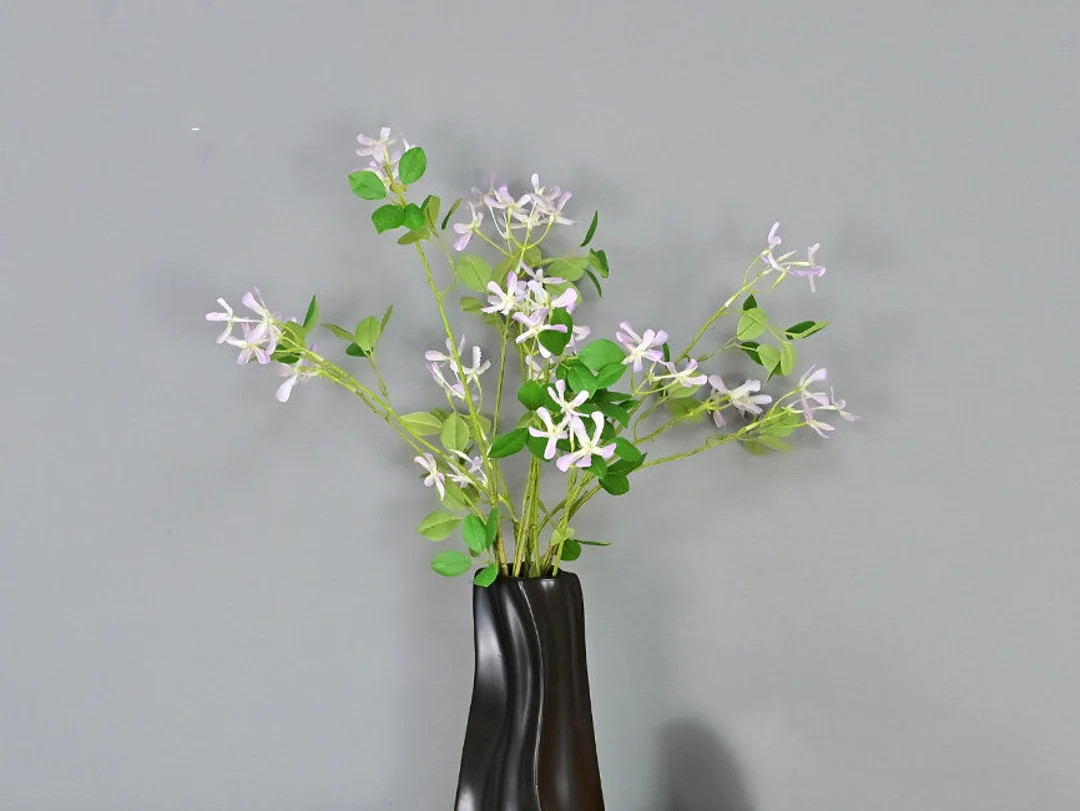 Faux Star Jasmine Stem, Trachelospermum Jasminoides Stem, Artificial Flowers , Realistic Wildflow... | Etsy (US)