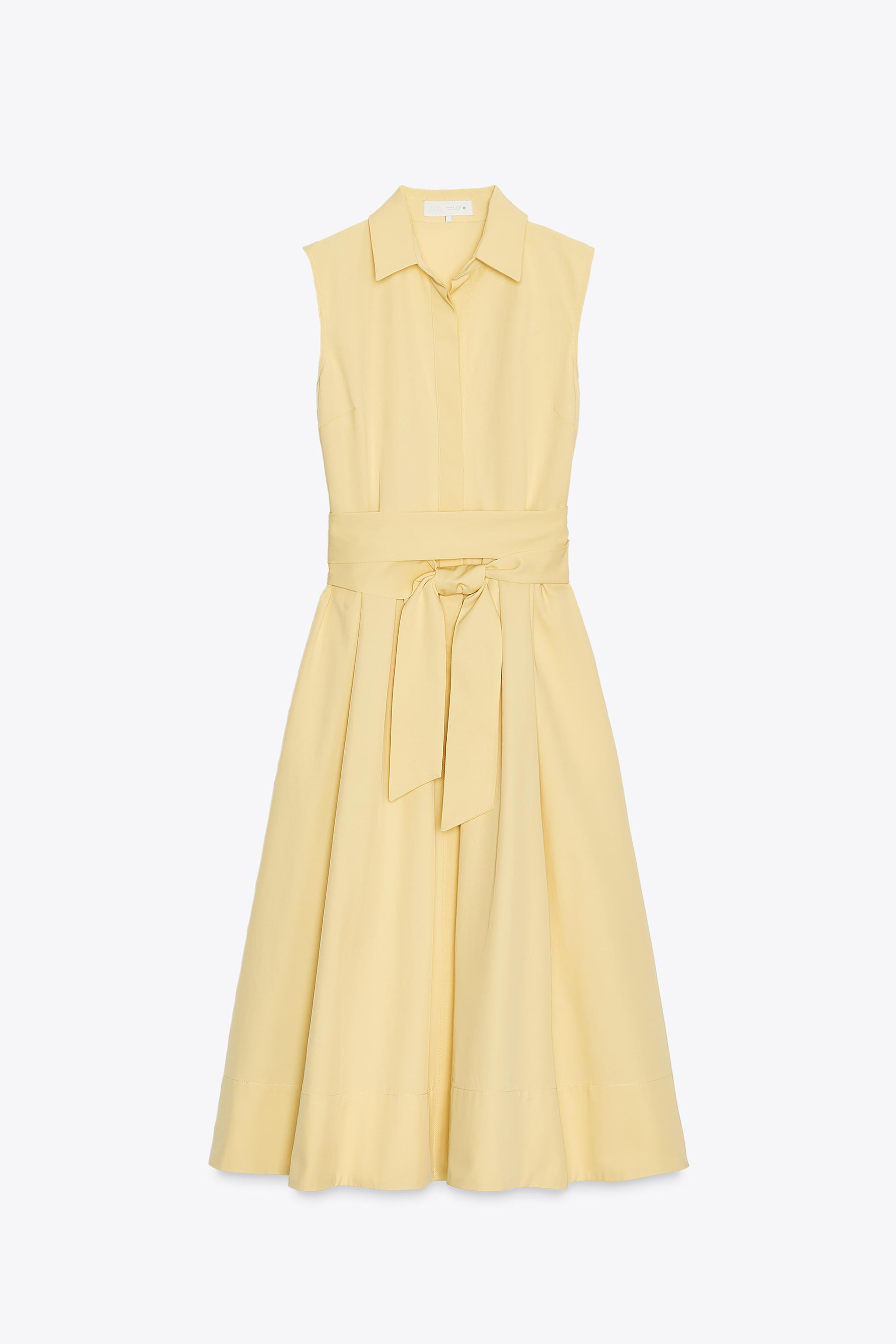 ZW COLLECTION BELTED SHIRT DRESS | Zara UK