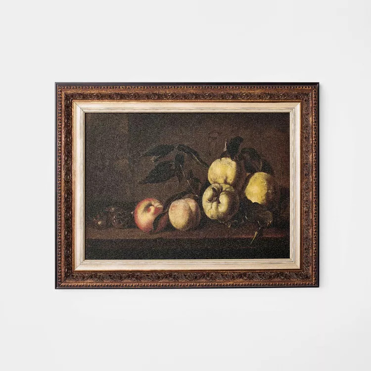 11"x14" Autumn Still Life Wall Art Gold - Threshold™ designed with Studio McGee | Target