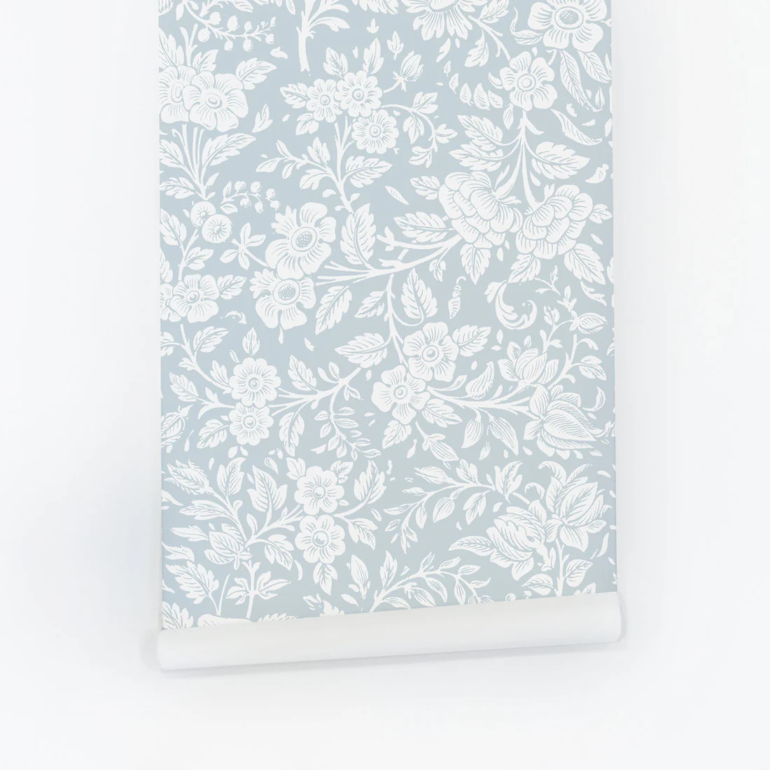 Granny Chic Floral Print removable wallpaper | Livettes Wallpaper