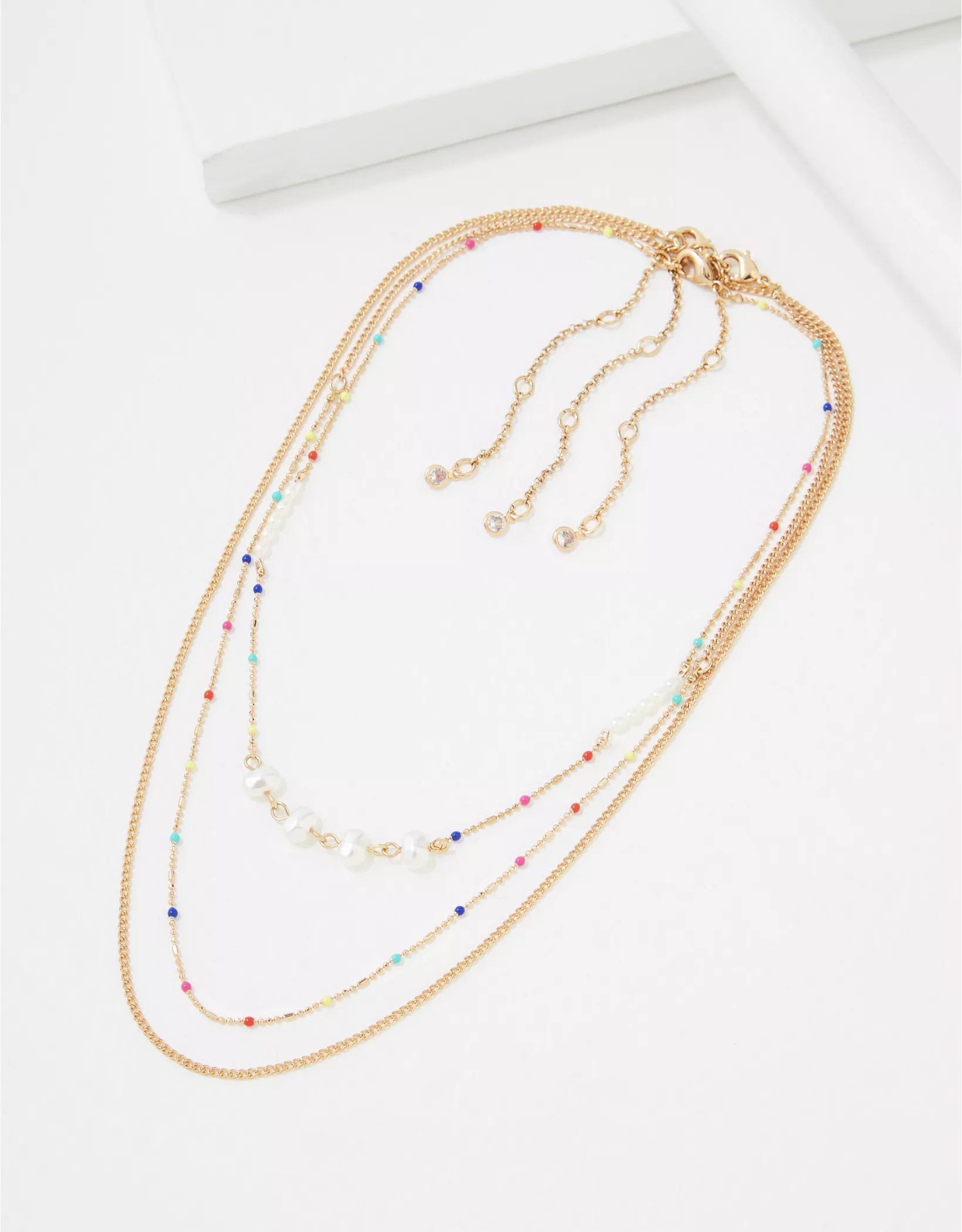 AEO Pearl Party Necklace 3-Pack | American Eagle Outfitters (US & CA)