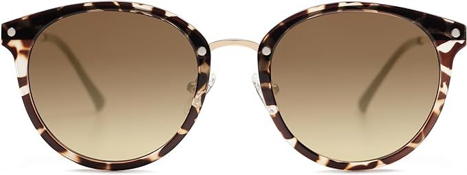SOJOS Classic Round Sunglasses for Women Men Retro UV400 Teenager Sunnies SJ2314 | Amazon (US)